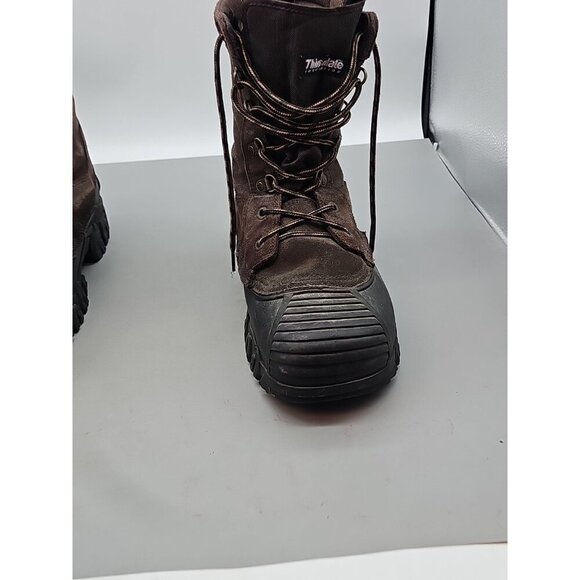 Rocky‎ Brown Men’s 7908 Thinsulate Boots Sz 10 Genuine Leather Upper Good Soles main image 6